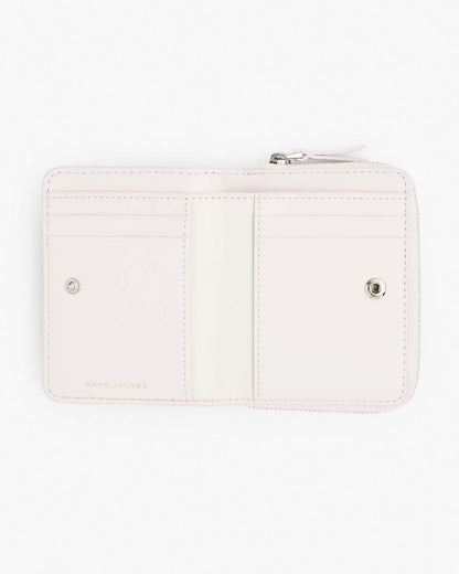 Marc Jacobs Customer Favorite | The Leather Mini Compact Wallet Cotton