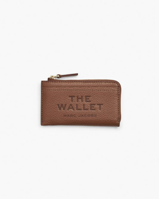 Marc Jacobs Premium | The Leather Top Zip Multi Wallet Argan Oil