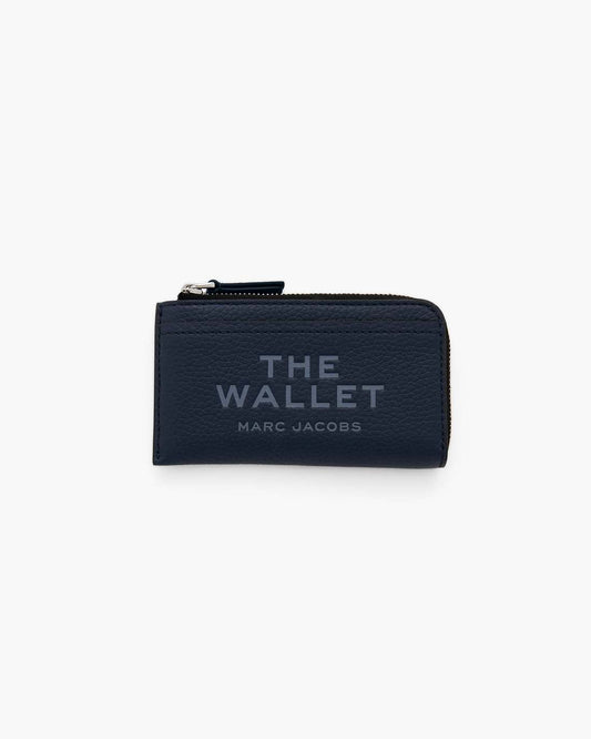 Marc Jacobs Customer Favorite | The Leather Top Zip Multi Wallet Blue Sea