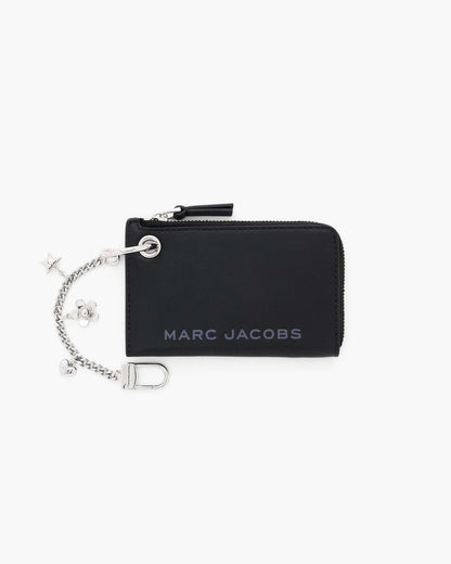 Marc Jacobs Featured | The Top Zip Charm Wallet Black