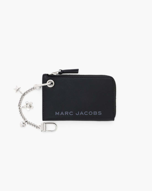 Marc Jacobs Featured | The Top Zip Charm Wallet Black