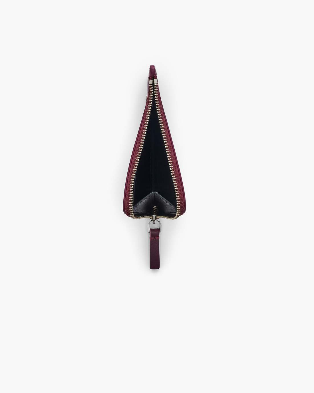 Marc Jacobs Value | The Top Zip Charm Wallet Dark Plum