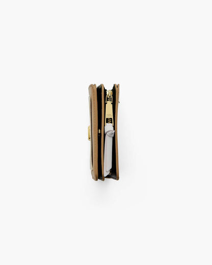 Marc Jacobs Great Value | The Utility Snapshot Mini Compact Wallet Camel Multi