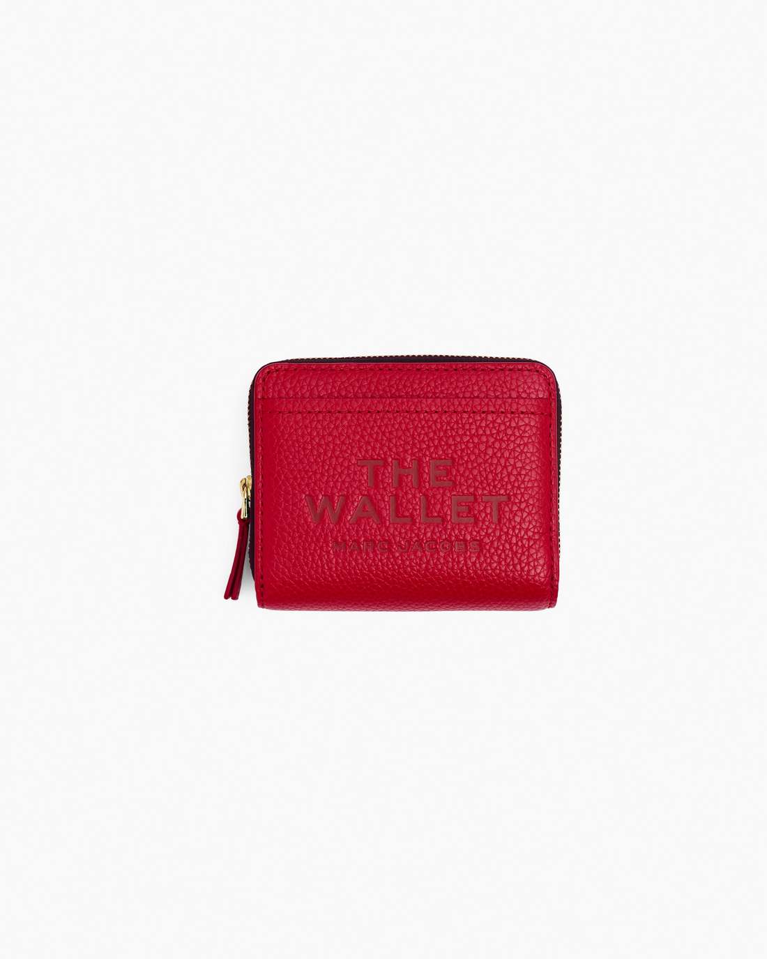 Marc Jacobs Premium | The Leather Mini Compact Wallet True Red