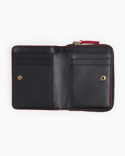 Marc Jacobs Premium | The Leather Mini Compact Wallet True Red