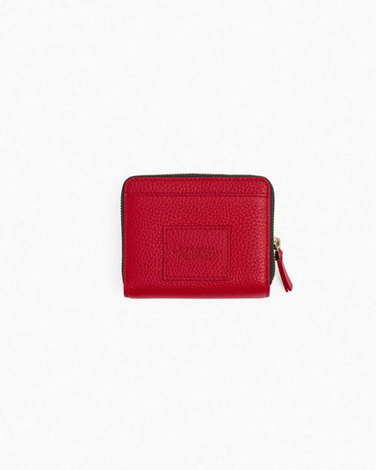 Marc Jacobs Premium | The Leather Mini Compact Wallet True Red