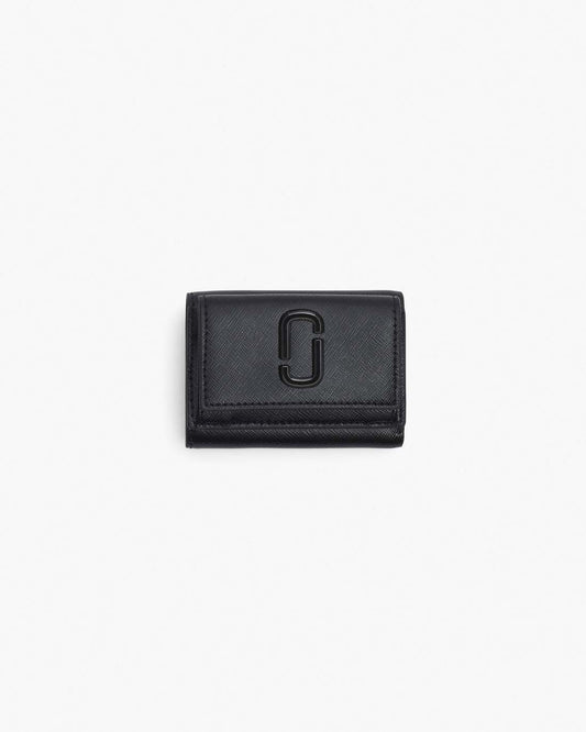 Marc Jacobs Best Seller | The Utility Snapshot DTM Mini Trifold Wallet Black