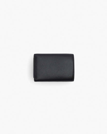 Marc Jacobs Best Seller | The Utility Snapshot DTM Mini Trifold Wallet Black