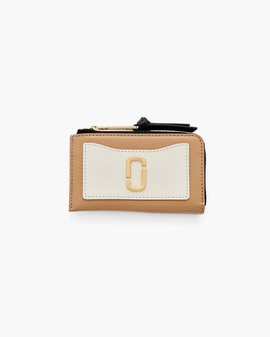 Marc Jacobs Best Seller | The Utility Snapshot Top Zip Multi Wallet Camel Multi