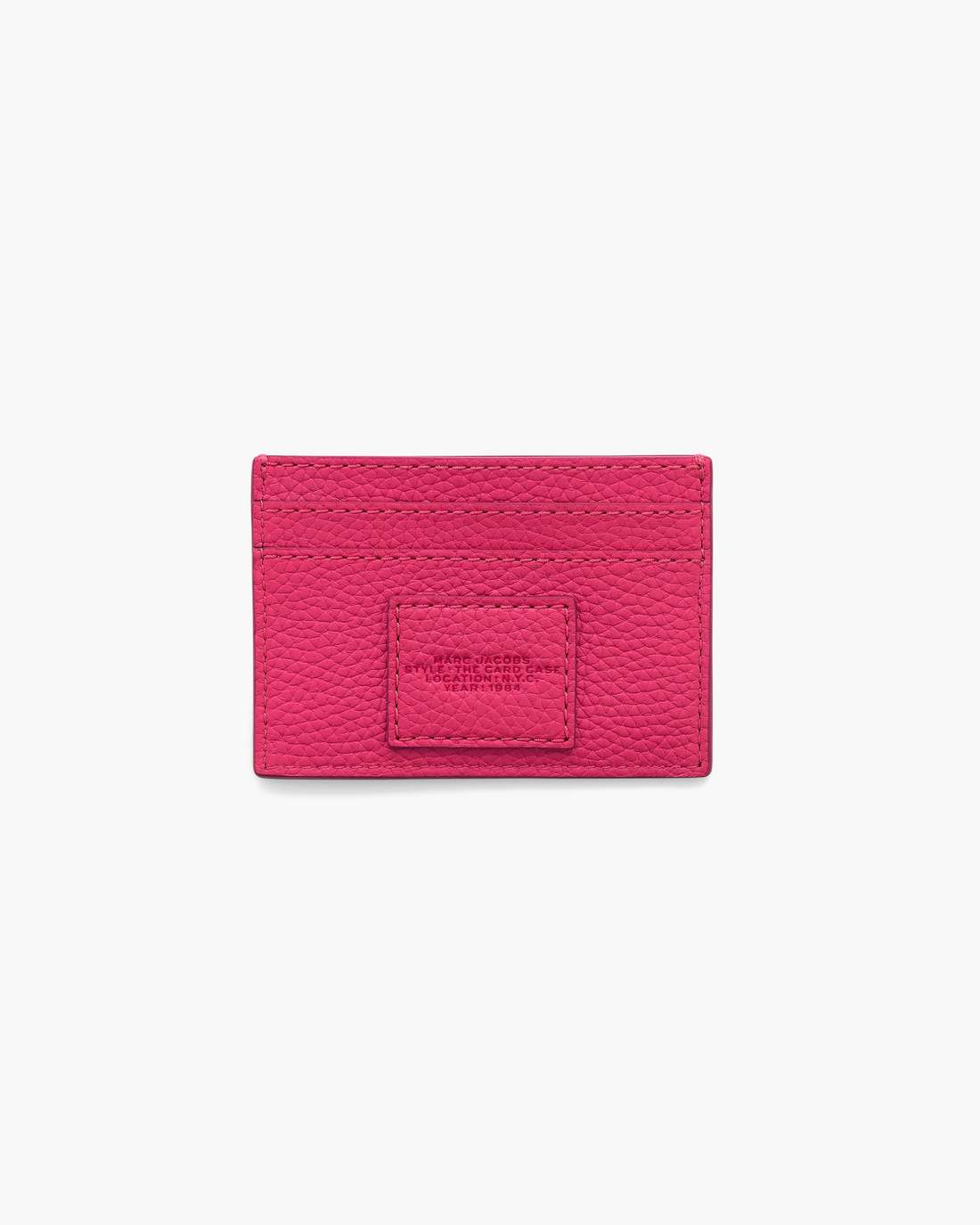 Marc Jacobs Sale | The Leather Card Case Raspberry Pink
