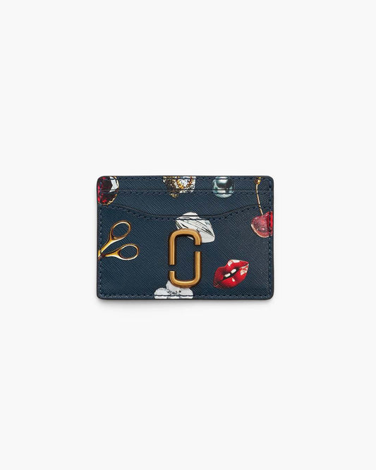 Marc Jacobs Essential | The Trinket Utility Snapshot Card Case Navy Multi
