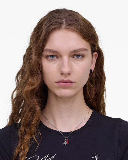 Marc Jacobs Discount | The Trinket Pendant Necklace Silver/Multi