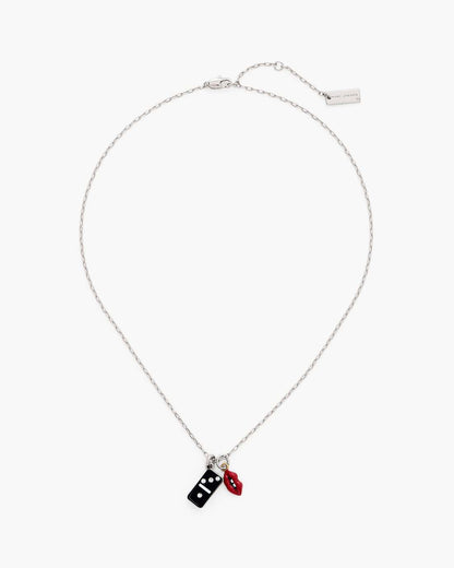 Marc Jacobs Discount | The Trinket Pendant Necklace Silver/Multi