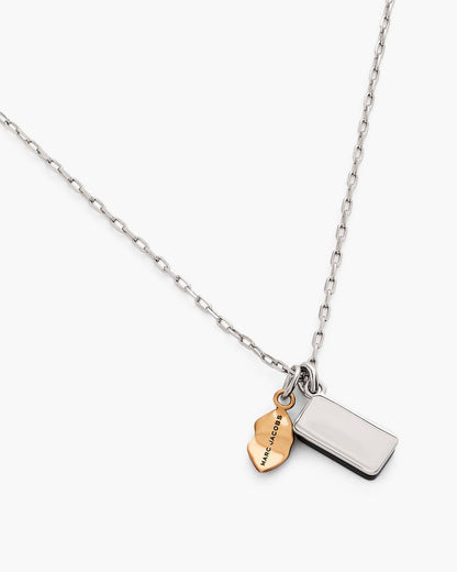 Marc Jacobs Discount | The Trinket Pendant Necklace Silver/Multi