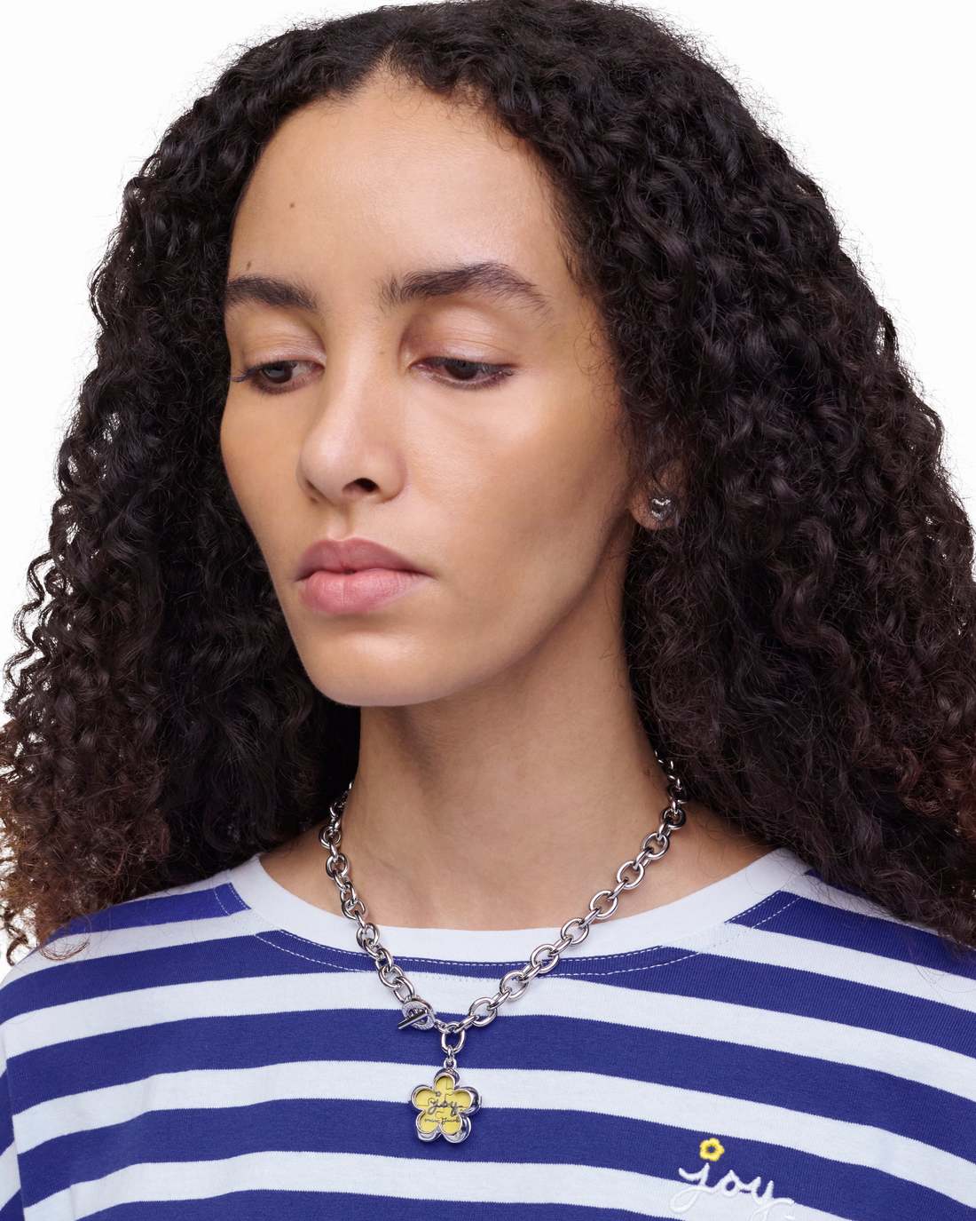 Marc Jacobs Trending | The Daisy Puzzle Necklace Silver/Multi