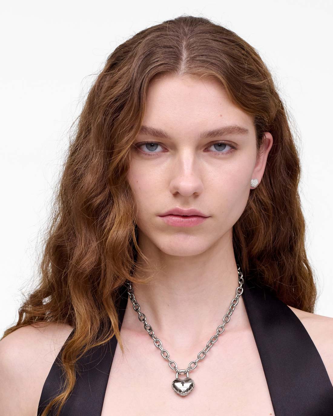 Marc Jacobs Discount | The Heart Balloon Necklace Light Antique Silver