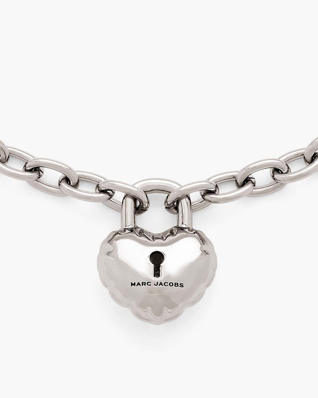 Marc Jacobs Discount | The Heart Balloon Necklace Light Antique Silver