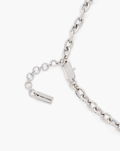 Marc Jacobs Value | The Sticker Charm Statement Necklace Silver Multi
