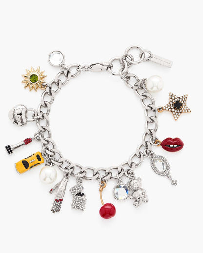 Marc Jacobs Top Pick | The Trinket Charm Bracelet Silver/Multi