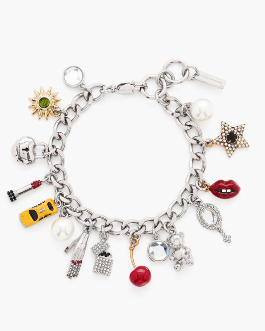 Marc Jacobs Top Pick | The Trinket Charm Bracelet Silver/Multi