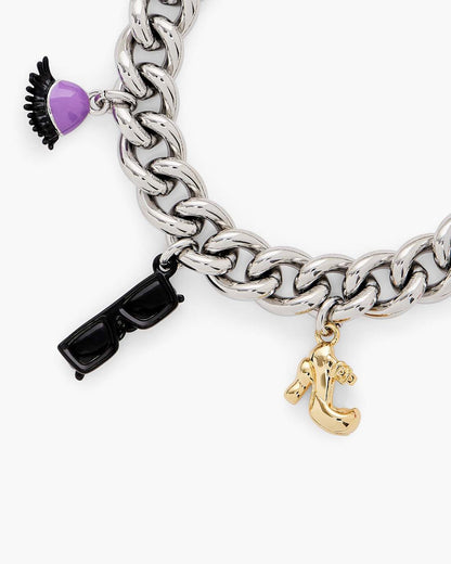 Marc Jacobs Everyday | The Dollhouse Charm Bracelet Silver/Multi