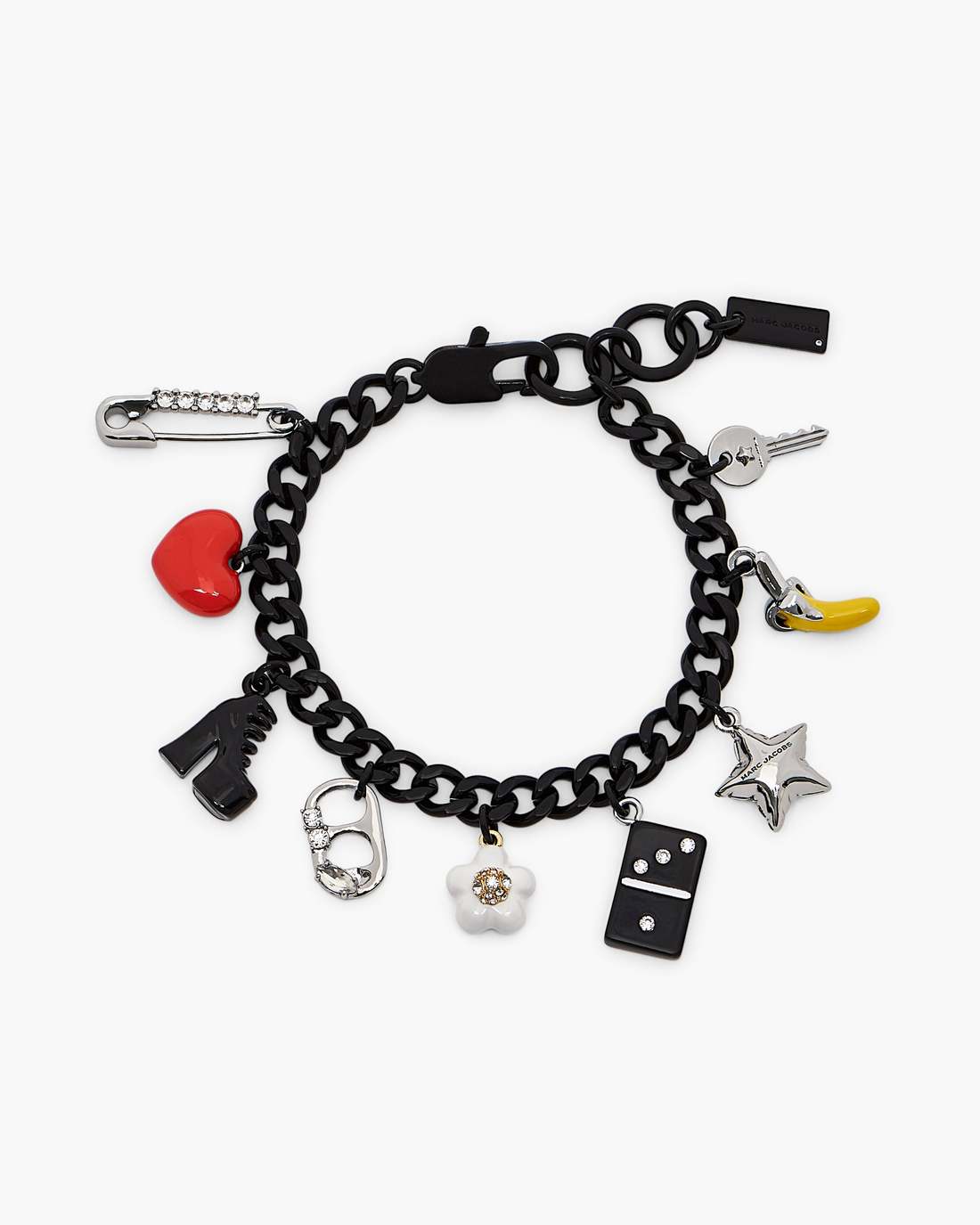 Marc Jacobs Quality | The Collector Charm Bracelet Black Multi