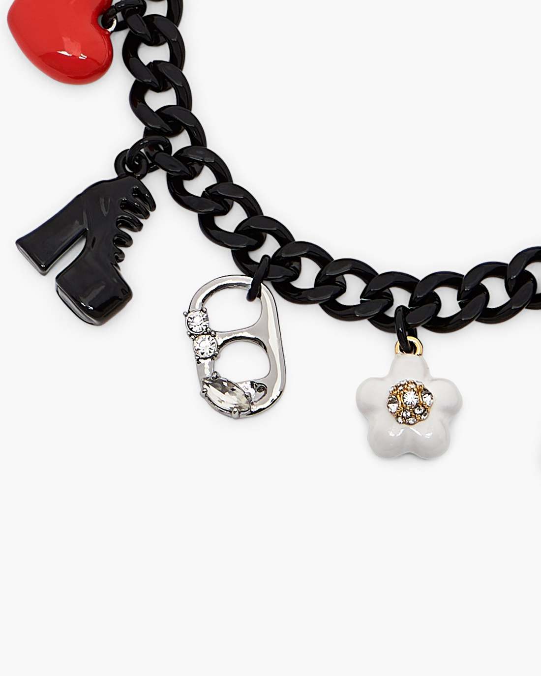 Marc Jacobs Quality | The Collector Charm Bracelet Black Multi