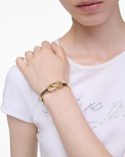 Marc Jacobs Premium | The Dual Cuff Bracelet Gold
