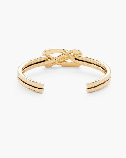 Marc Jacobs Premium | The Dual Cuff Bracelet Gold