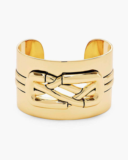 Marc Jacobs Top Pick | The Dual Statement Cuff Bracelet Gold