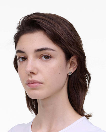 Marc Jacobs Hot Sale | Daisy Balloon Stud Earrings Silver