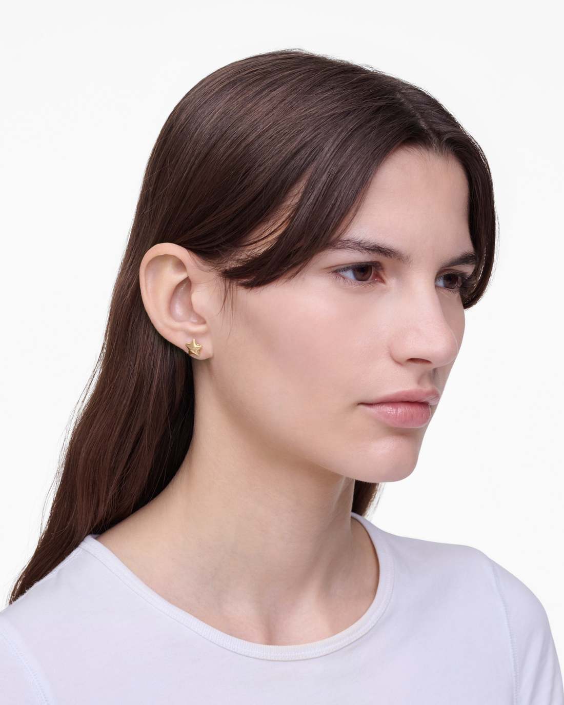 Marc Jacobs Trusted | The Star Balloon Stud Earrings Light Antique Gold