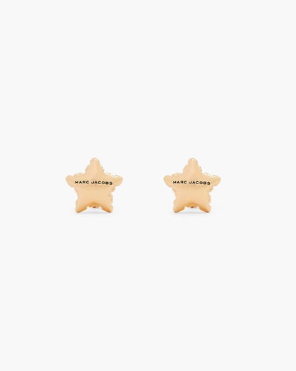 Marc Jacobs Trusted | The Star Balloon Stud Earrings Light Antique Gold