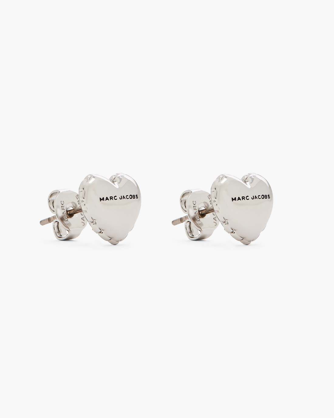 Marc Jacobs Top Pick | The Heart Balloon Stud Earrings Light Antique Silver