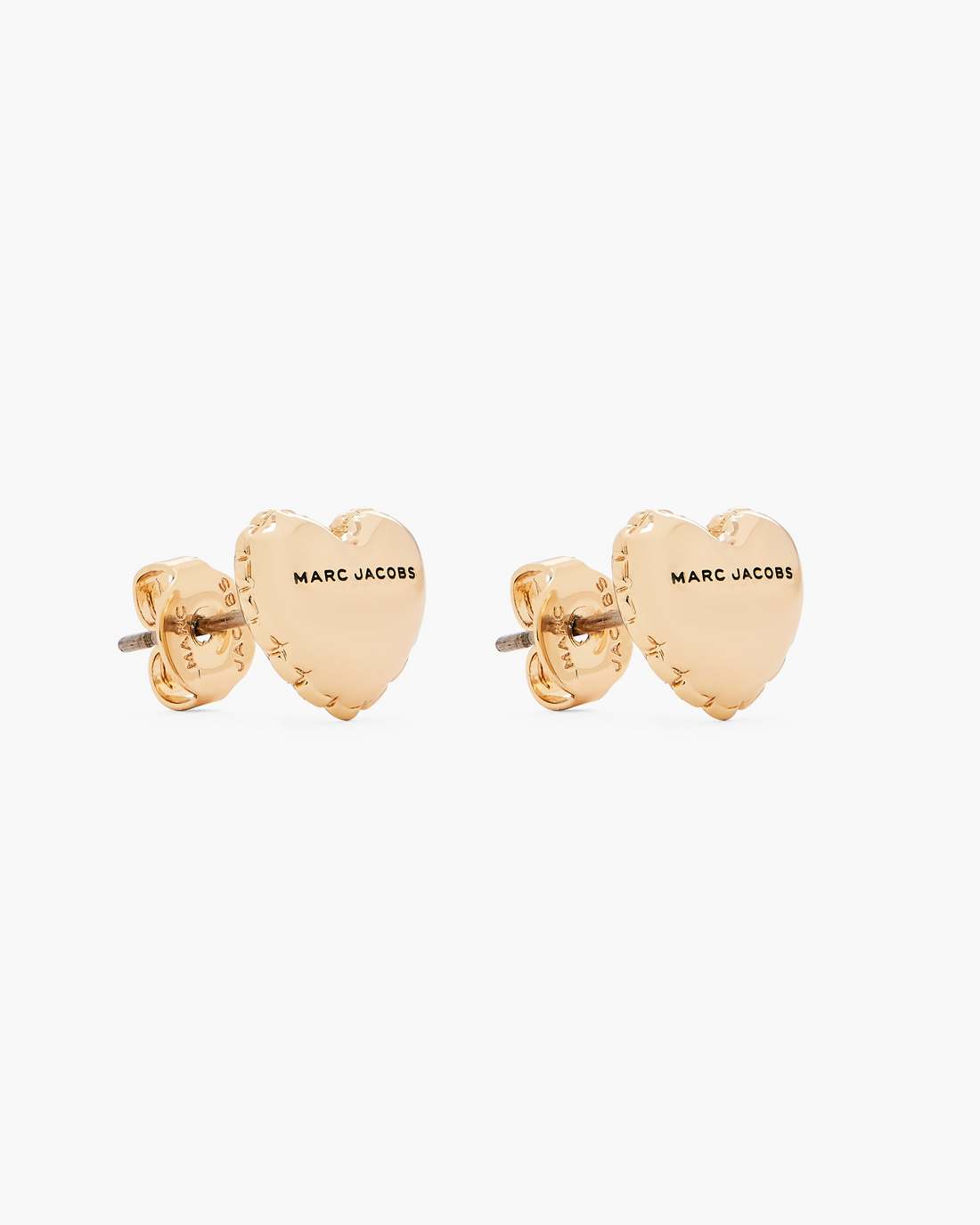 Marc Jacobs Recommended | The Heart Balloon Stud Earrings Light Antique Gold