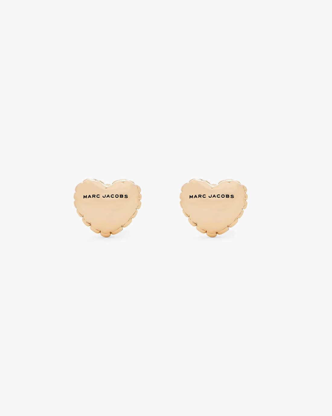 Marc Jacobs Recommended | The Heart Balloon Stud Earrings Light Antique Gold
