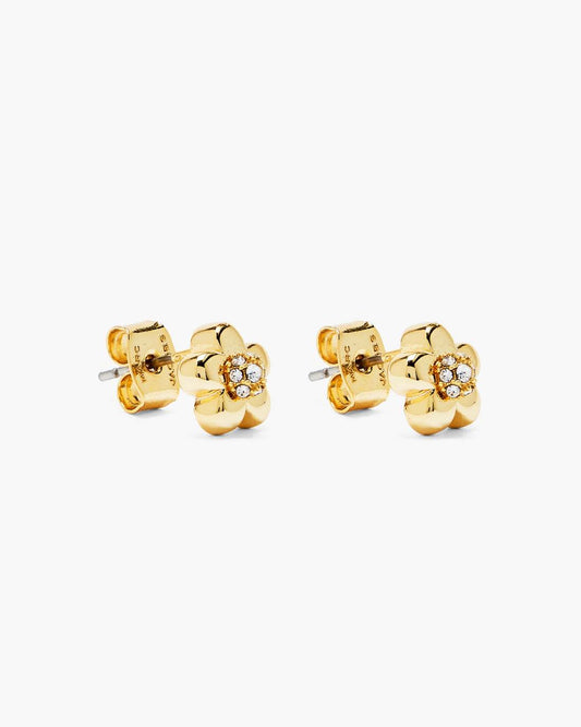 Marc Jacobs Latest | The Daisy Earrings Gold/Crystal