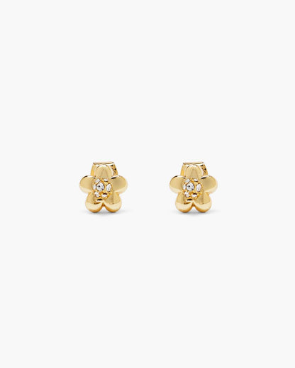 Marc Jacobs Latest | The Daisy Earrings Gold/Crystal
