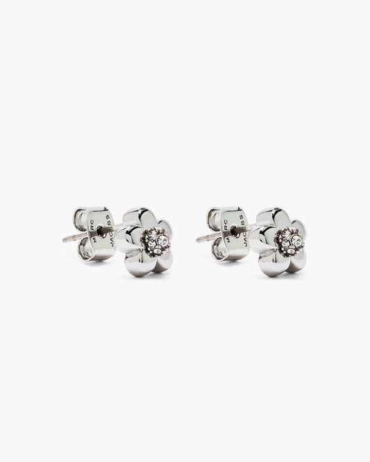 Marc Jacobs Featured | The Daisy Earrings Silver/Crystal