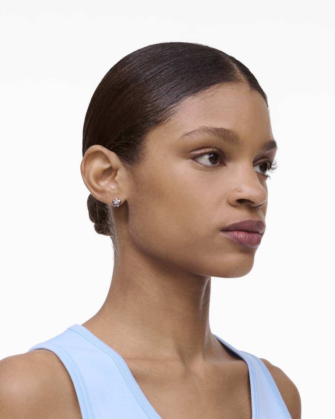 Marc Jacobs Featured | The Daisy Earrings Silver/Crystal