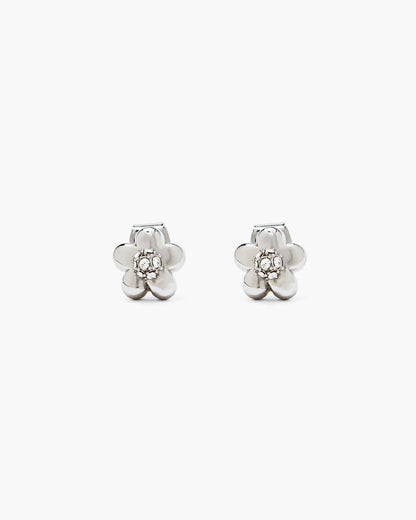 Marc Jacobs Featured | The Daisy Earrings Silver/Crystal