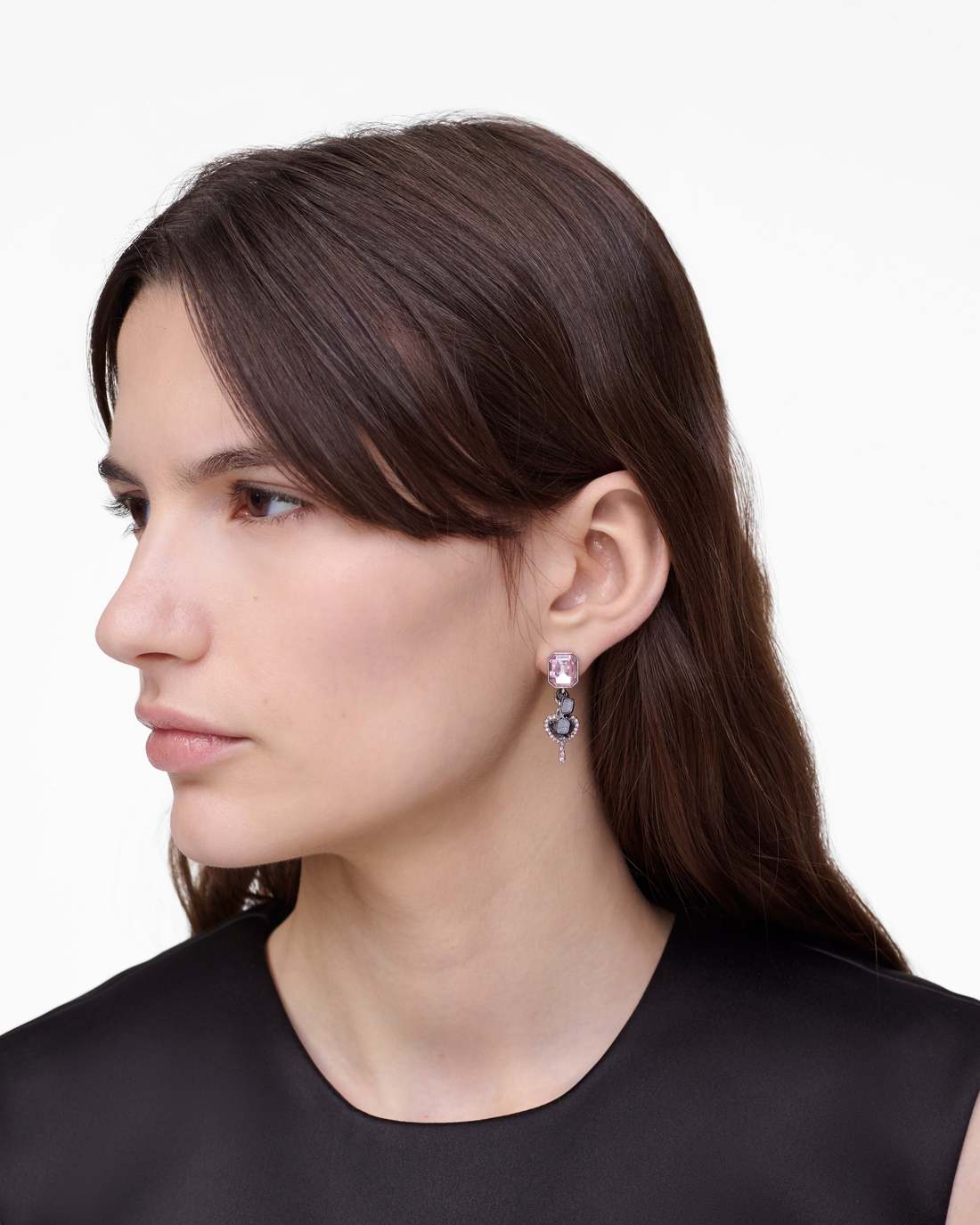Marc Jacobs Signature | The Dollhouse Charm Earrings Silver/Multi