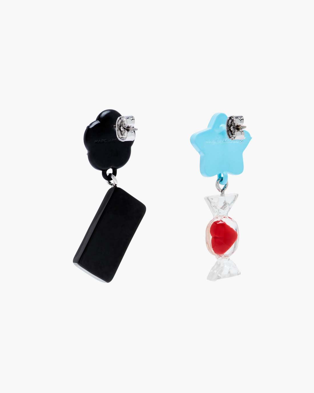 Marc Jacobs Latest | The Sticker Charm Earrings Silver Multi
