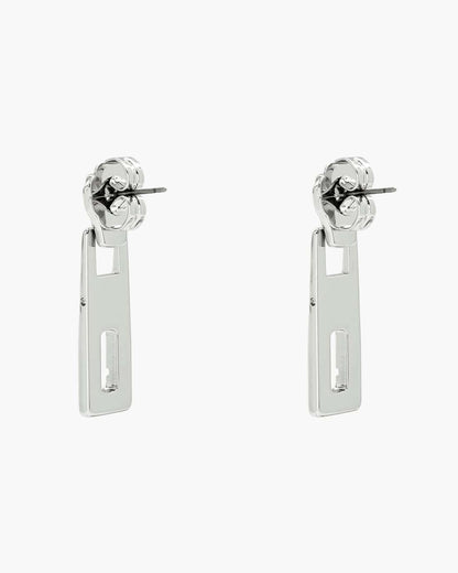 Marc Jacobs Best Seller | J Marc Zipper Earrings Silver