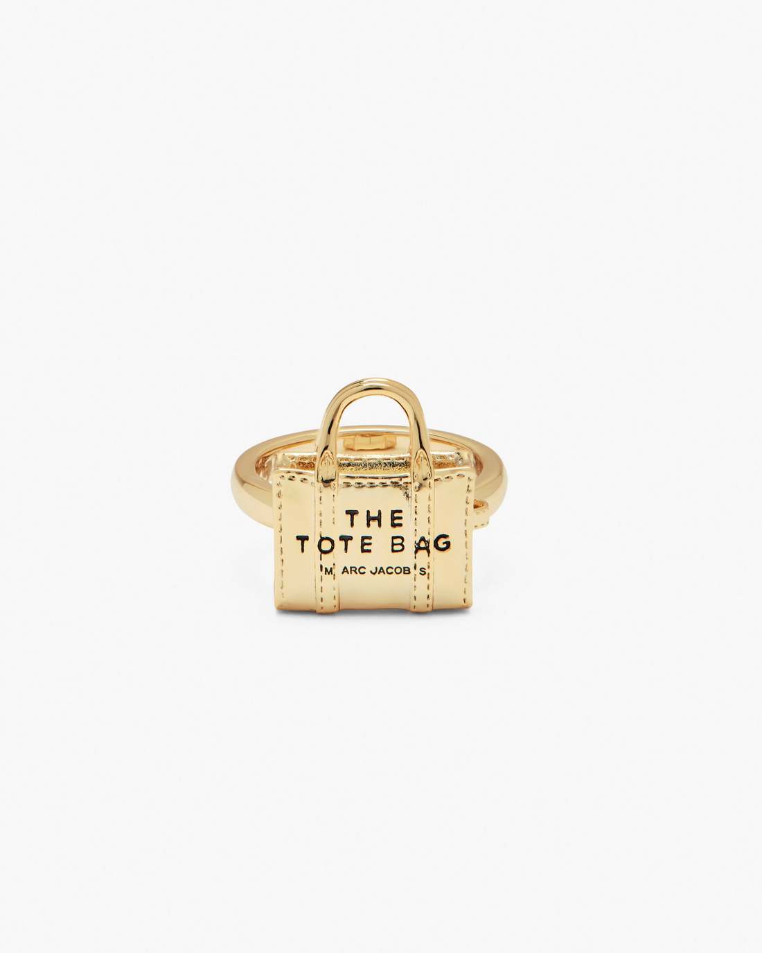 Marc Jacobs Great Value | The Tote Bag Ring Light Antique Gold