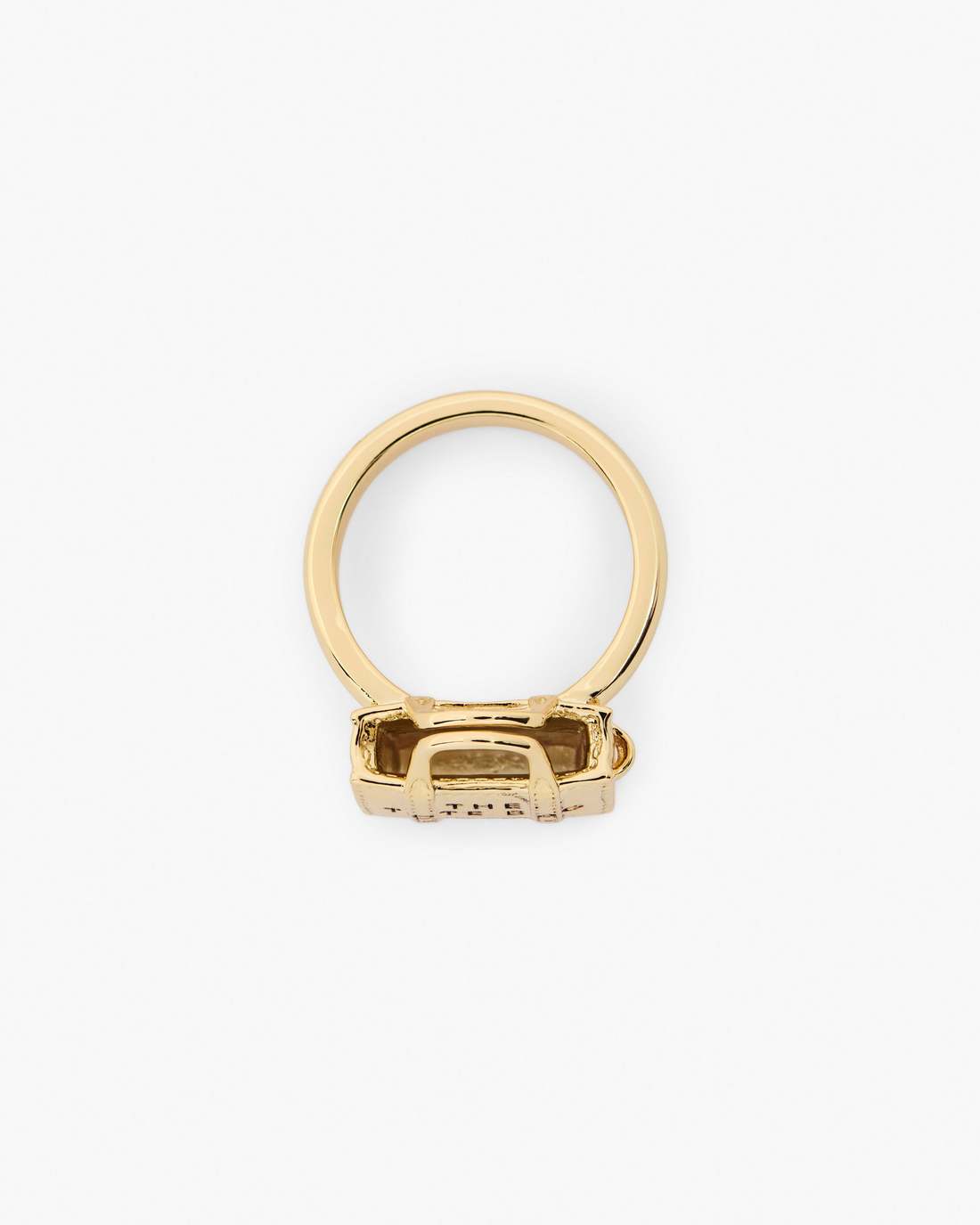 Marc Jacobs Great Value | The Tote Bag Ring Light Antique Gold