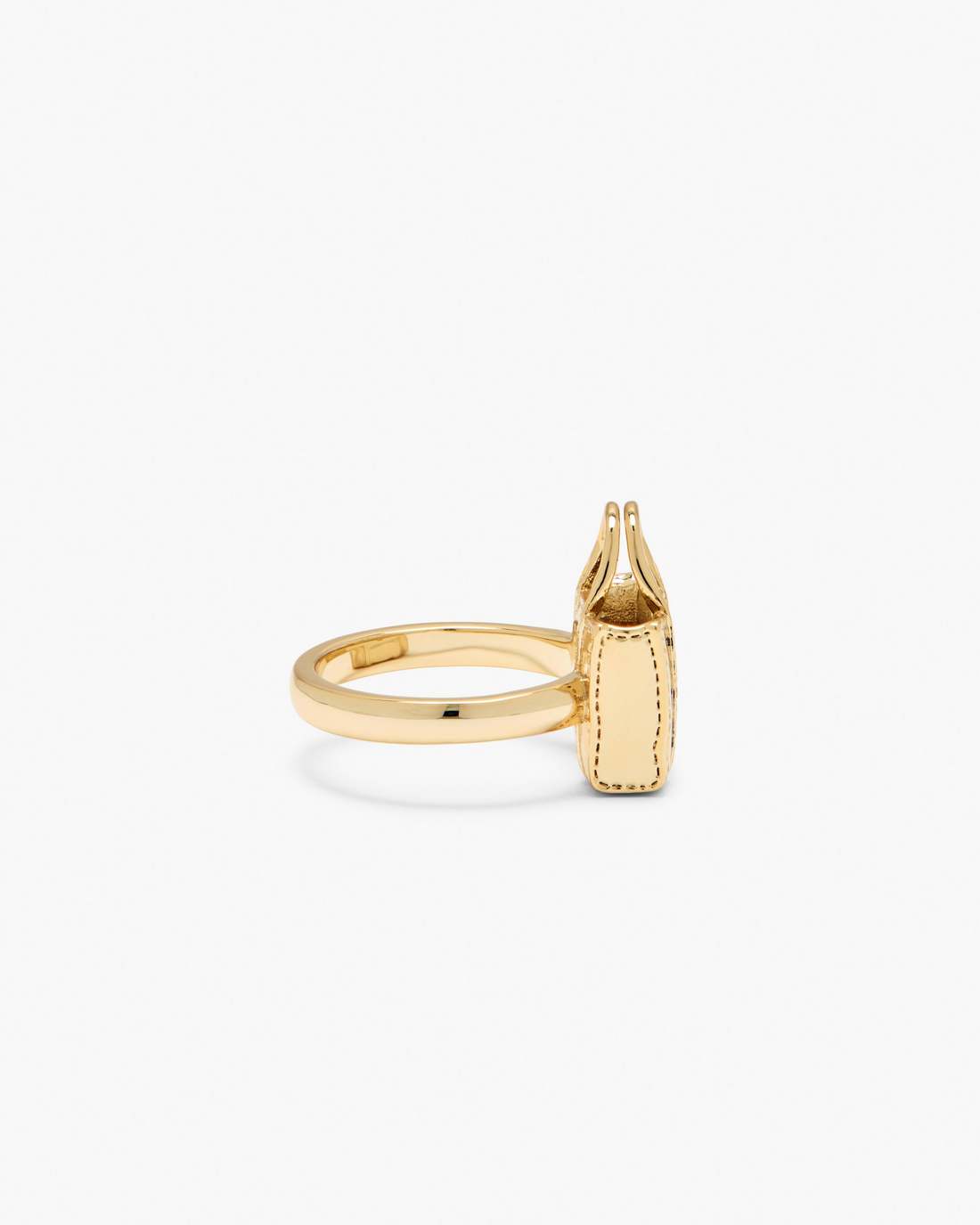 Marc Jacobs Great Value | The Tote Bag Ring Light Antique Gold