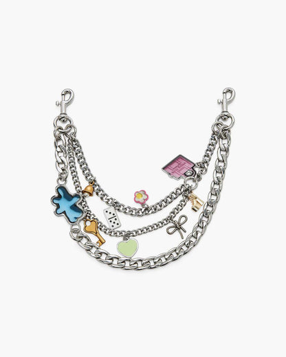 Marc Jacobs Trending | The Sticker Chain Shoulder Strap Nickel