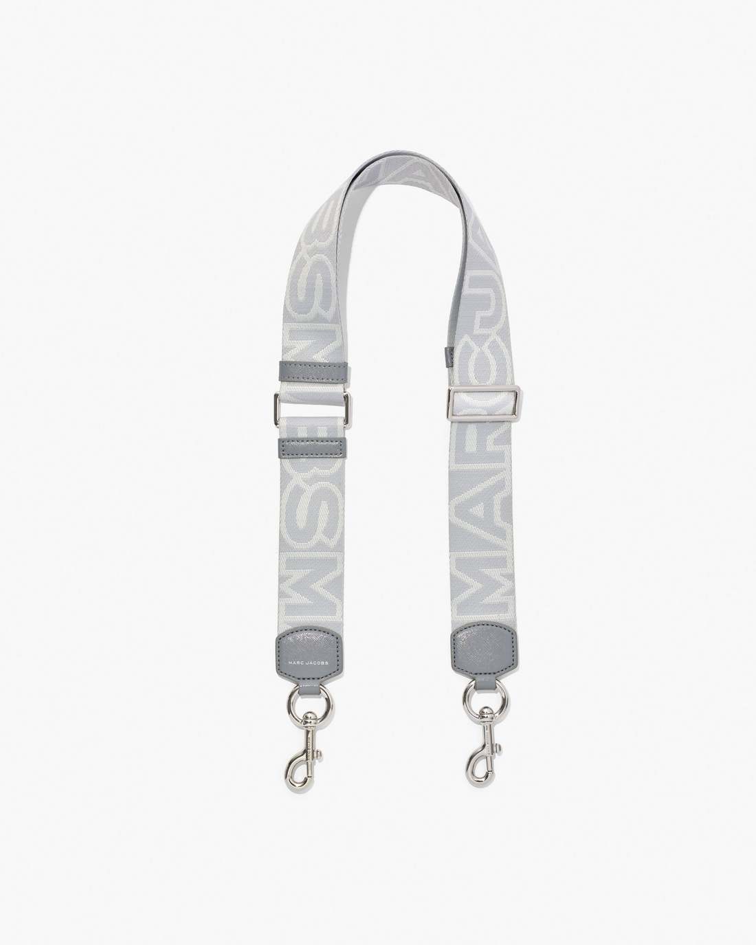 Marc Jacobs Featured | The Outline Logo Webbing Strap Wolf Grey Multi