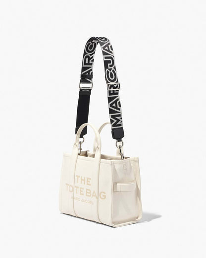 Marc Jacobs Customer Favorite | The Outline Logo Webbing Strap Black/Silver